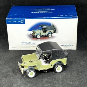 Jeep Willy's CJ3 1954 Department 56 Classic Cars 56.55287 - Imagen 1 de 5