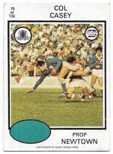 1975 Nrl Rugby League Scanlens (118) John FLOYD Newtown - Bild 1 von 2