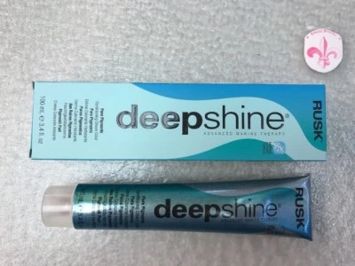 Color de cabello permanente Rusk Deep Shine terapia marina 7,03 NI rubio medio Foto 1 de 2