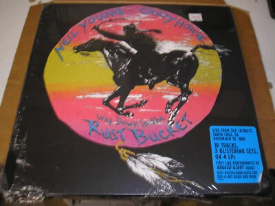 Neil Young & Crazy Horse - Way Down In The Rust Bucket 4 x LP box set Reprise - Image 1 of 2