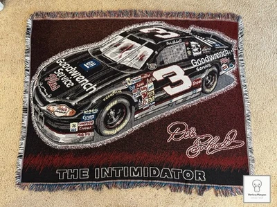 "Manta acrílica Dale Earnhardt #3 The intimidator de Northwest 54x44"" EE. UU." Foto 1 de 4
