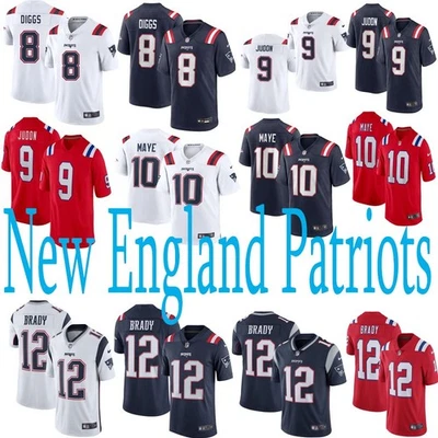 Camiseta cosida para hombre Patriots 2025 Player Game Foto 1 de 2