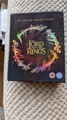 Lord Of The Rings Motion Picture Trilogy Film Edition 3 Blu-Ray DVD  Sealed - Image 1 of 4
