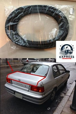 For TOYOTA Tercel CORSA EL42 EL40 2D 4D TRUNK Luggage rubber seal weatherstrip - Imagem 1 de 4