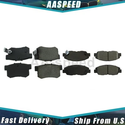 刹车片 前后 适用于讴歌 EL 1.7L 2005 2004 2002 2001 Posi Quiet — 第 1/4 张图片