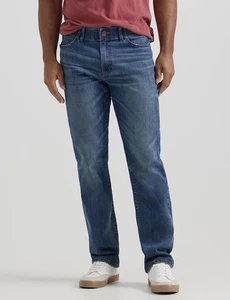 Lee Herren Extreme Motion MVP Straight Fit Tapered Leg Cortez Blau Jeans 48x30 - Bild 1 von 10