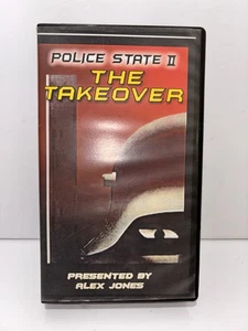 Rare 2000 State II The Takeover VHS VCR Tape Alex Jones Film - Picture 1 of 3
