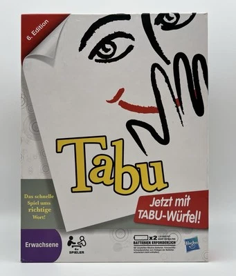 TABU Erwachsene 6. Edition Das schnelle Spiel ums richtige Wort! [30658] Hasbro - Bild 1 von 4