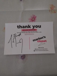 *MARLON WAYANS SIGNIERTE LIMITIERTE SEITE NAMENS MARLON'S CLOSET FOR WOHLTÄTIGKEITSORGANISATION👟 - Bild 1 von 6