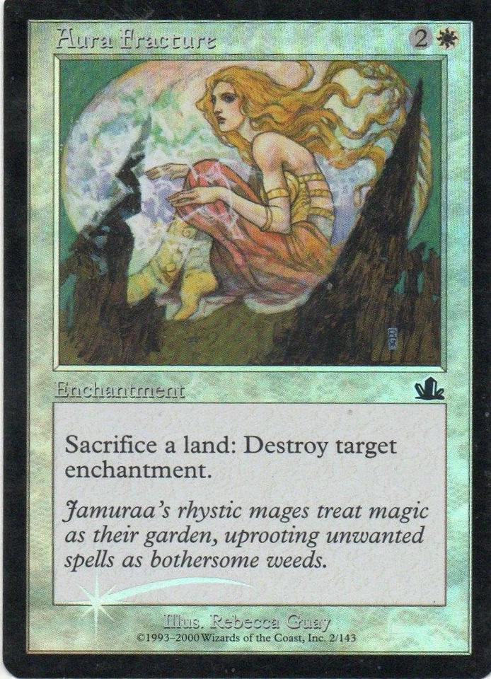 MTG: Prophecy: Foil Aura Fracture: Lightly Played Condition - Image 1 of 1