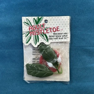 Mordaza “Adult Mistletoe” Pipedream 1994 de colección regalo sellado paquete novedad hecho en EE. UU. - Imagen 1 de 15