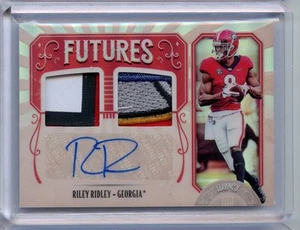 Riley Ridley 2019 Panini Legacy Futures Rookie Dual Patch Auto #FD-RR RPA UGA - Picture 1 of 2
