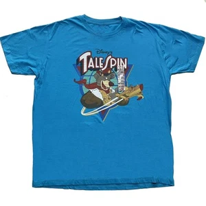 Camisa Y2K Disney Tale Spin Talla S-5XL Azul Dibujos Animados 2005 Reimpresión Nueva - Imagen 1 de 3
