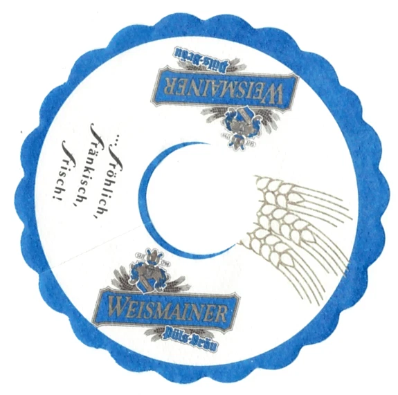 Pilsdeckchen  Tropfdeckchen Weismainer - Püls-Bräu 1x - Bild 1 von 1