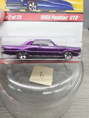 Pontiac GTO #2/25 Hot Wheels Classics Serie 1 (2004) púrpura 1965 sellado. (B)  Foto 1 de 4