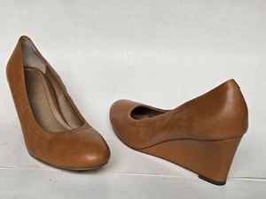 Vionic Camden Wedge Womens Comfort Heel Shoe Slip On Size 7.5 - Picture 1 of 7