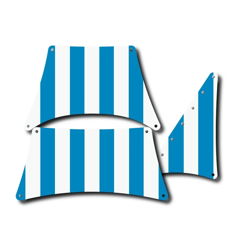 BRICKSTICKERSHOP Set Vele Replica per 6274 - Clipper Caraibico