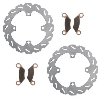 Rear RipTide Brake Rotors and Brake Pads 2007-2009 Polaris Sportsman X2 800 EFI - Image 1 of 4