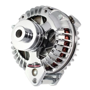 Tuff Stuff Alternator 8509RDPDP; OE-Style 100A Polished 1-Wire for Chrysler - Picture 1 of 3
