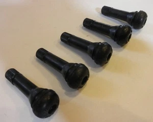 5X Tyres Valves & Caps High Quality - Picture 1 of 3
