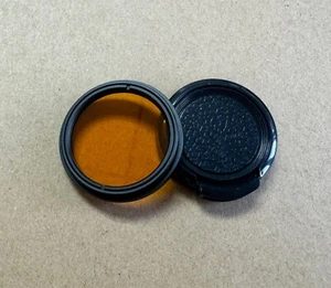 New Orange Filter Lens for Rollei  35B 35TE 40/3.5 35S 35SE 40/2.8 24mm 30.5mm - Picture 1 of 6