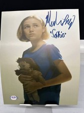 Madison Lintz Autographed Signed AUTO 8x10 Photo The Walking Dead PSA COA