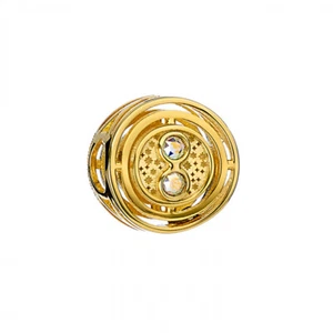 Official Harry Potter Time Turner Gold Plated Sterling Silver Spacer Bead  - Picture 1 of 5