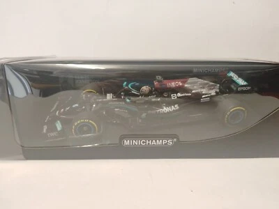 Minichamps Mercedes AMG W12 Lewis Hamilton winner Qatar GP 2021 1/18 110212144 - Immagine 1 di 3