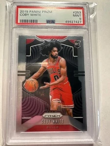 K45,162 - 2019-20 Panini Prizm #253 Coby White RC PSA 9 MINT - Picture 1 of 1
