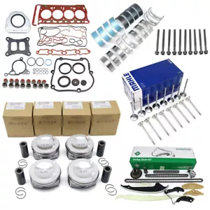 OEM Engine Rebuild Overhaul Valves Kit For VW Audi S3 TTS Golf R MK7 2.0 TSI CJX - Picture 1 of 13