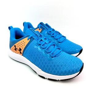 Under Armour Charged Engage 2 Mens Sz 7 Womens Sz 8.5 Blue Training Shoes - Picture 1 of 12