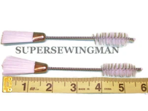 2 Pcs. Sewing Machine Lint Cleaning Brushes. Quilt, Singer, Brother , Kenmore - Picture 1 of 1