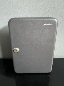 NEW ADIRoffice Steel Security Storage Lock Box Holds 48 Keys - Missing Lock Key - Picture 1 of 6