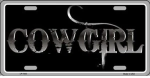 Cowgirl Vanity License Plate - Bild 1 von 1