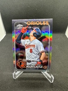 2024 Topps Chrome Refractor #265 Ryan Mountcastle Orioles - Picture 1 of 2