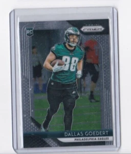 Dallas Goedert 2018 Panini Prizm Football Rookie Karte - KOSTENLOSER VERSAND - Bild 1 von 23
