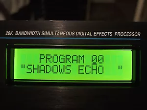 Alesis Quadraverb BLACK on GREEN LED display - Simple Plug in Design Brand New - Picture 1 of 3