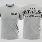  T-Shirt Resident Evil RPD STARS kurzärmeliges Waschbär-T-Shirt Cosplay-Kostüm