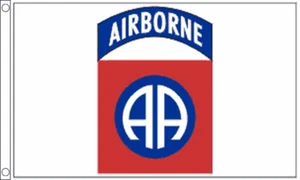 LARGE 5FT X 3FT US Army Flag 82nd Airborne USA American Military United States - Picture 1 of 1