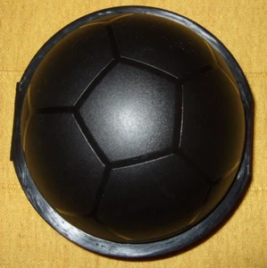 Brotdose Aufbewahrung Box Motiv Fußball schwarz - Bild 1 von 3