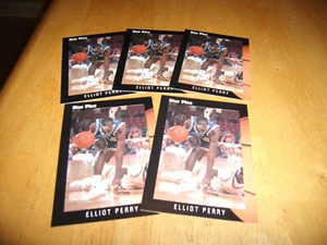 ELLIOTT PERRY ROOKIE CARD LOT OF (5) 1991 STAR PICS #65 MEMPHIS STATE TIGERS  - Bild 1 von 1