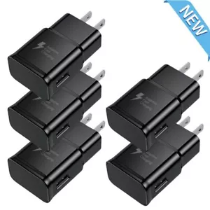 Fast Charging Block USB Wall Charger Plug for Samsung Galaxy S23/S22/S22 Ultra - Picture 1 of 9