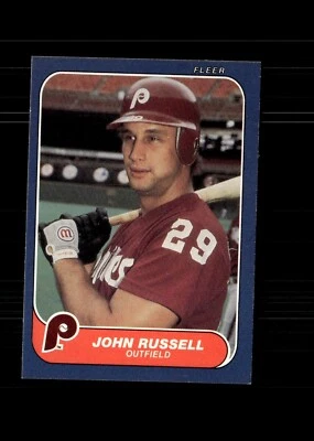 1986 Fleer - John Russell #448 - Image 1 of 2