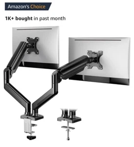 ErGear Dual Monitor Stand Heavy Duty Adjustable Monitor Desk Mount for 2 Screens - Picture 1 of 8