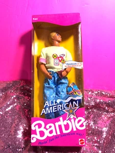 1990 VINTAGE. All American Ken #9424 NRFB - Picture 1 of 3