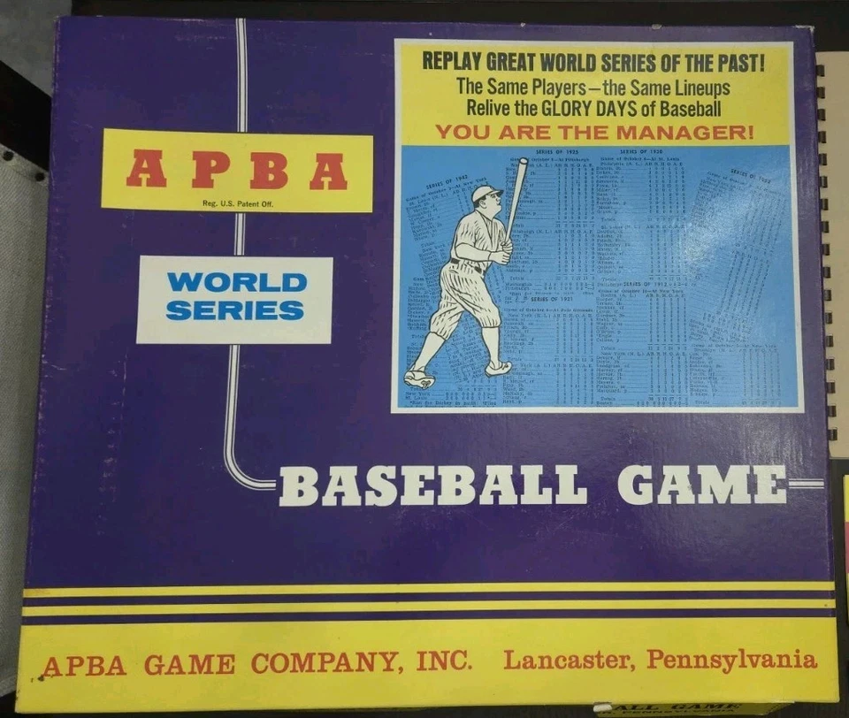 APBA Premier World Series Edition 1966-67 Complete 12 Team Set VG/EX Condition - Image 1 of 4