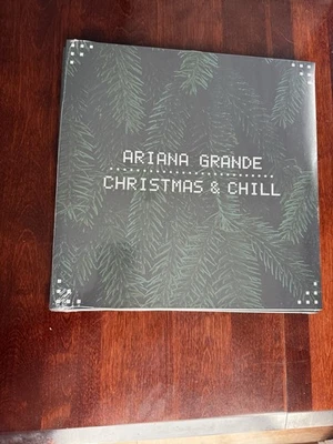 Ariana Grande Christmas & Chill Snowflake Etched Vinyl Ready To Ship - Image 1 of 3