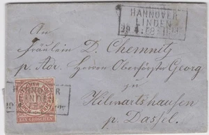 Funda NDP Hannover-Linden 1868 - Dassel Hilwartshausen Oberförster Georg - Imagen 1 de 2