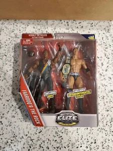 WWE Elite Flashbacl Farooq & The Rock Intercontinental Title Belt New Sealed 2pk - Picture 1 of 14