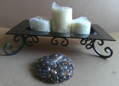 2006 San Miguel Candle Lamp Home Decoration Set by The Pomeroy Collection - Image 1 of 4